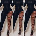 LAZER CUT JUMPSUIT