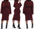 TWO PIECE SWEATER DRESS